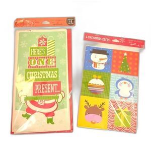 Christmas Cards Lot of Ten Hallmark